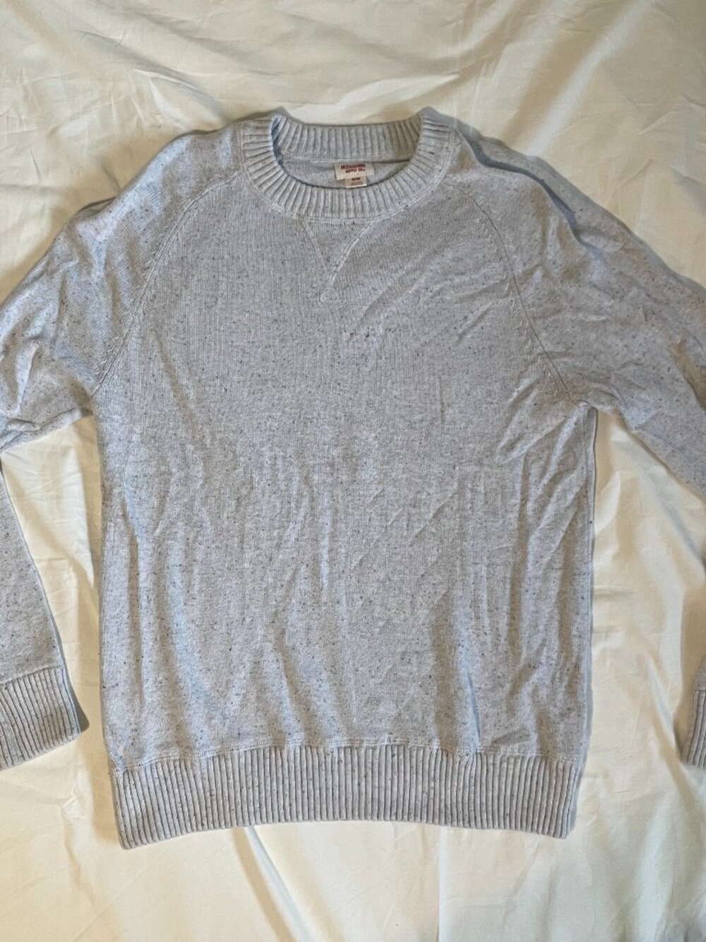 Mossimo Supply Co Grey Crewneck Sweatshirt - Size M